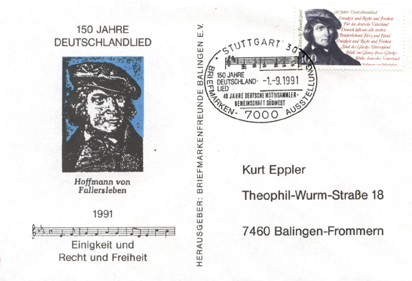 150 Jahre Deutschlandlied